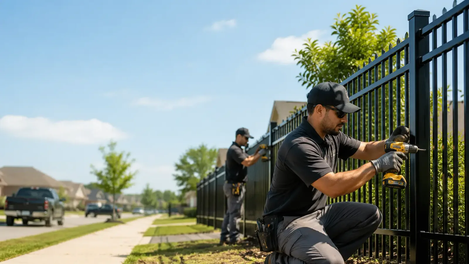 Metal Fence Installation in Reeves, LA